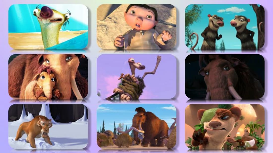 Top 32 Most Popular Ice Age Characters 