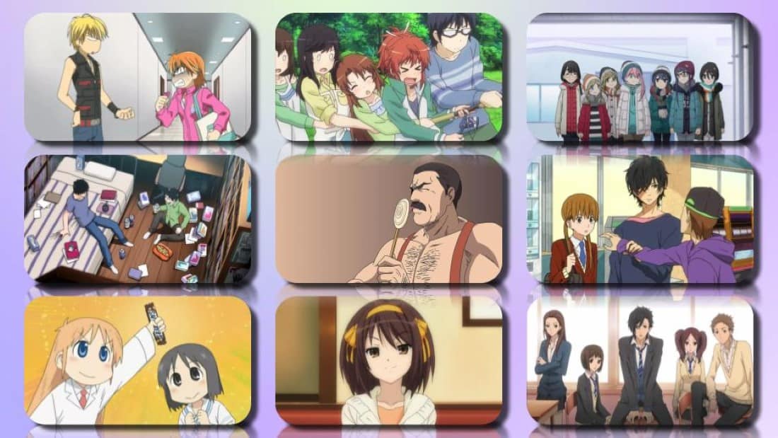 top 50 best comedy slice of life anime of all time