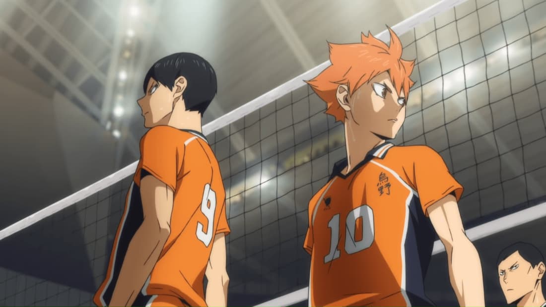 sports anime, volleyball Haikyuu