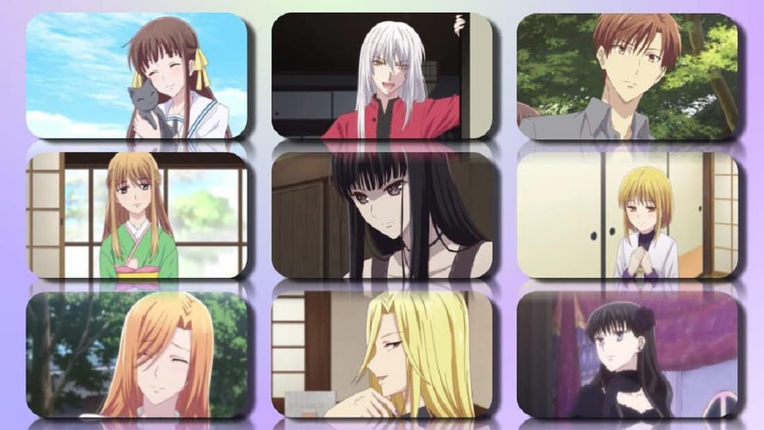 Top 50 Most Popular Fruits Basket Characters