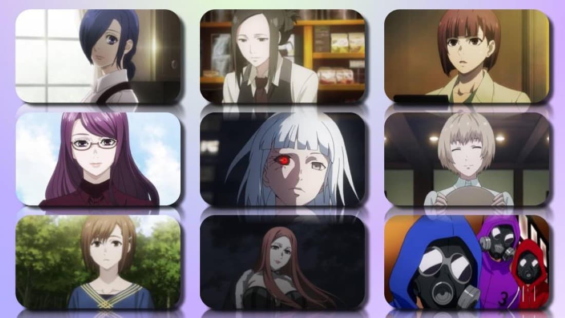 top 25 most popular tokyo ghoul female characters