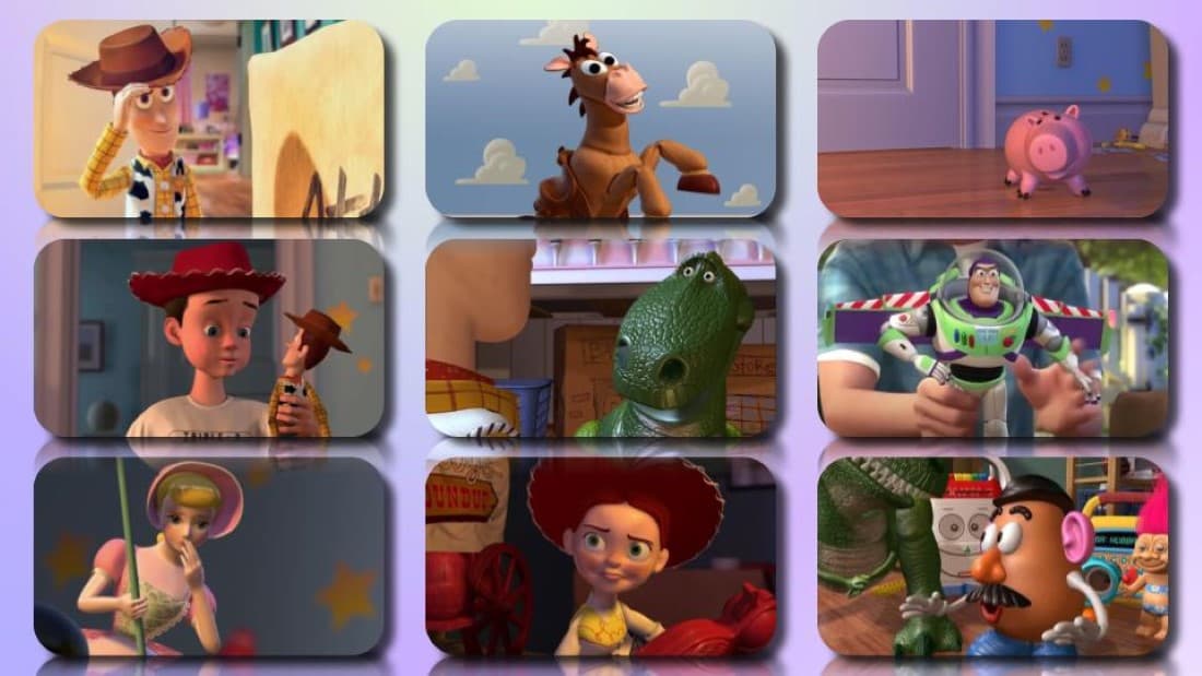 top 50 most popular toy story characters