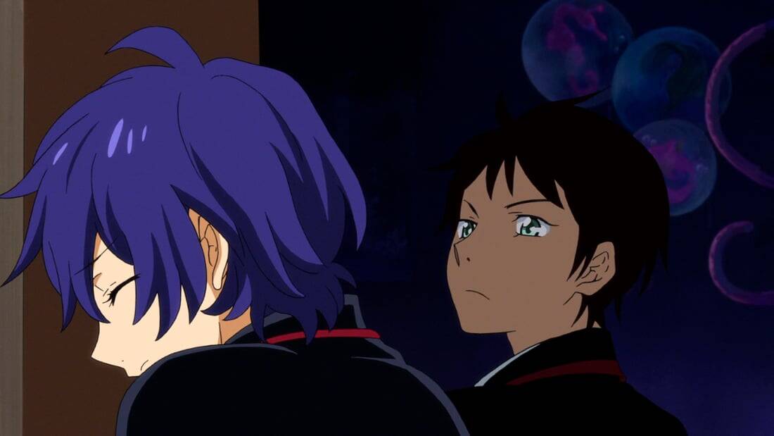 Kanba and Shouma Takakura (Mawaru Penguindrum)