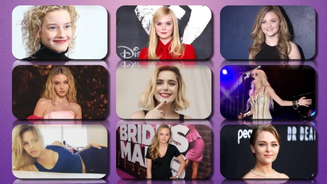 Top Blonde Actresses in their 20s