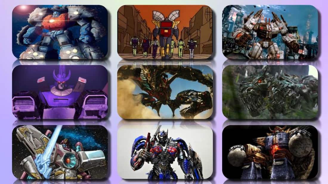 Top 50 Most Popular Transformers Characters