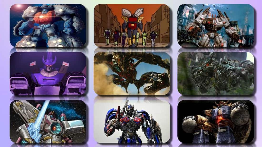 top 50 most popular transformers characters