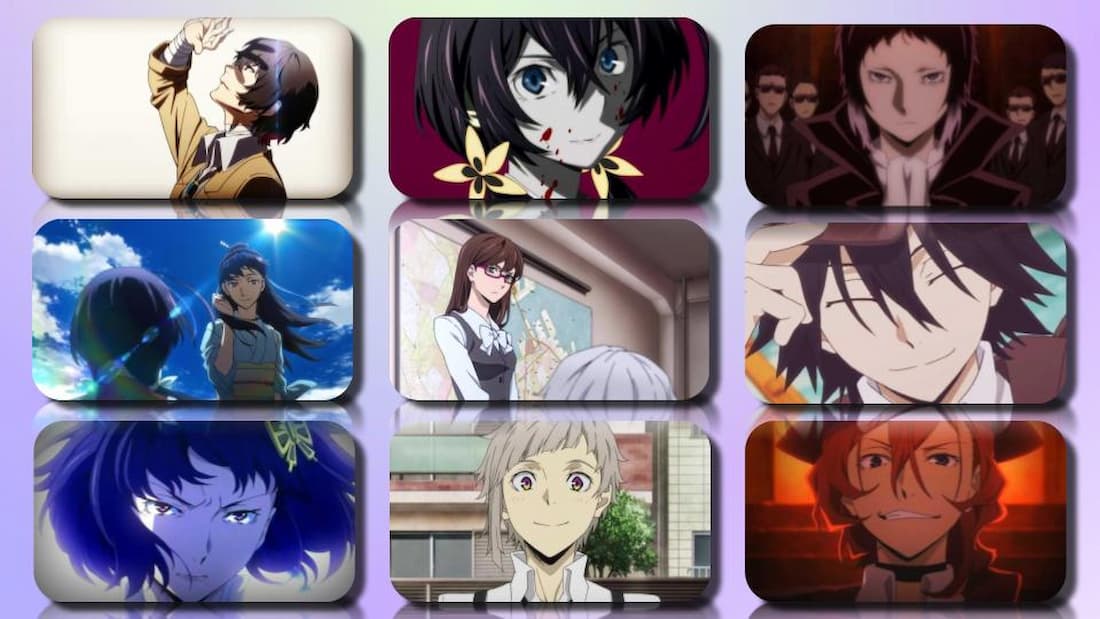 Top 30 Most Popular Bungo Stray Dogs Characters