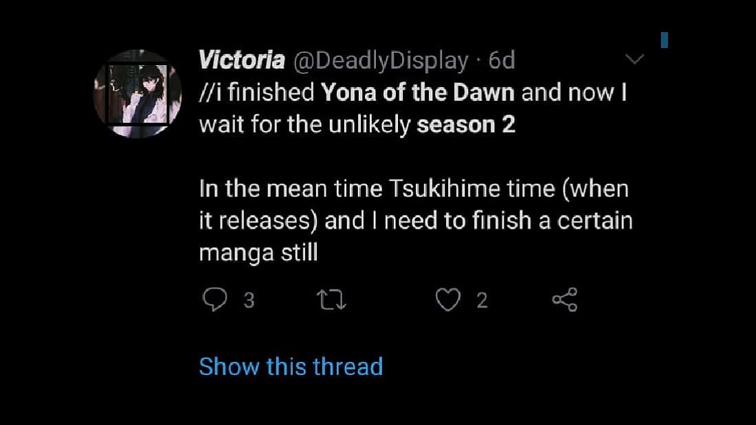 twitter reaction for yona of the dawn season 2